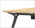 南京钢木办公桌Y1款钢架款式小图2
